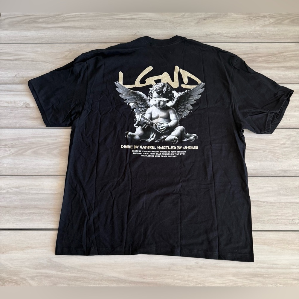 LGND Supply Co Divine By Nature T-Shirt Black 2XL NWT